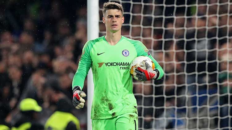 Lampard Ogah Salahkan Kepa Gawang Chelsea Dibobol Liverpool Lima Kali